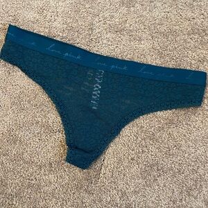 Teal Lace Panties